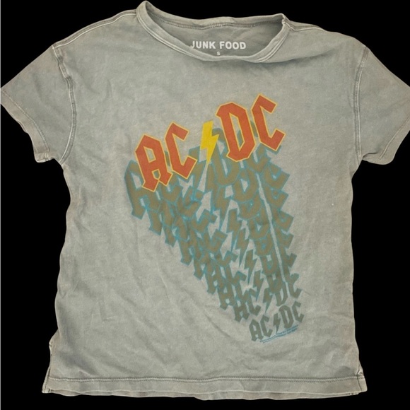🎸 JUNK FOOD AC/DC GRAPHIC T 🎸 - Picture 4 of 4